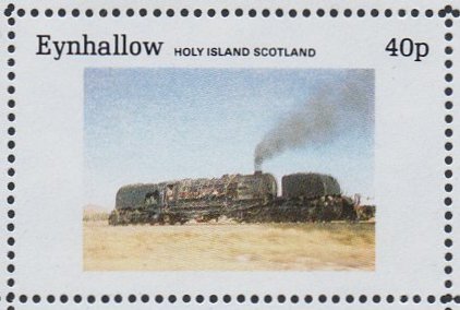 Local (cinderella) Stamps of Scotland : Trains : Eynhallow Beyer-Garratt